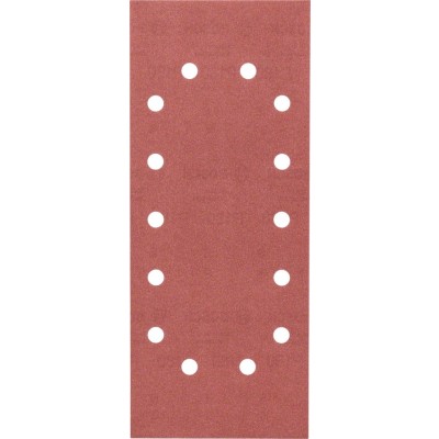 Bosch - Titreşimli Zımpara Kağıdı 10'lu, 115 x 280 mm 180 Kum 14 Delik