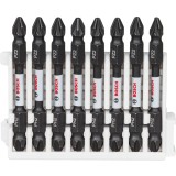 Bosch - Impact Control Serisi Çift Taraflı Vidalama Ucu 8'li PH2/PZ2 *65mm