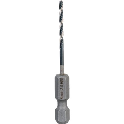 Bosch - Altıgen Şaftlı - Impact Control - HSS Metal Matkap Ucu 2,0*60mm