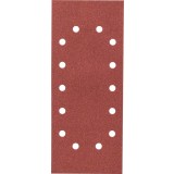 Bosch - Titreşimli Zımpara Kağıdı 10'lu, 115 x 280 mm 120 Kum 14 Delik