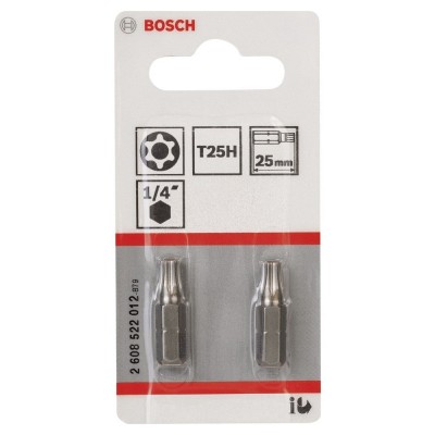Bosch - Extra Hard Serisi Security-Torx® Vidalama Ucu T25H*25 mm 2li