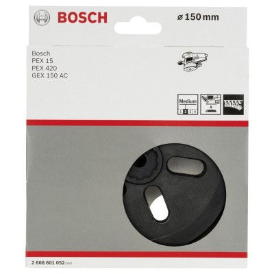 Bosch - 150 mm Zımpara Tabanı Orta Sertlikte