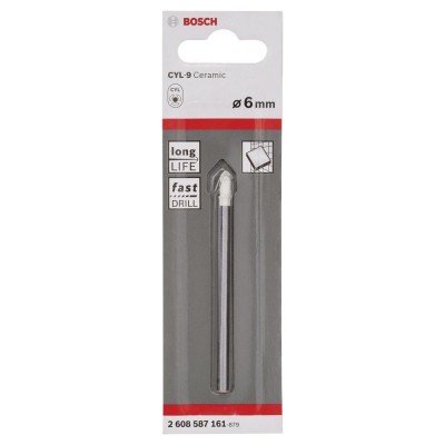 Bosch - cyl-9 Serisi Seramik Matkap Ucu 6*80 mm