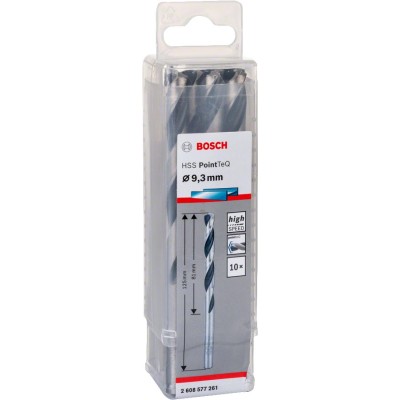 Bosch - HSS-PointeQ Metal Matkap Ucu 9,3 mm 10'lu