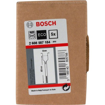 Bosch - SDS-Max Şaftlı Yassı Keski 400*50 mm 5'li