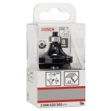 Bosch - Standard Seri Ahşap İçin Çift Oluklu, Sert Metal Bilya Yataklı Yuvarlama Frezesi 8*12*60 mm