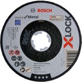 Bosch - X-LOCK - 125*2,5 mm Expert Serisi Düz Metal Kesme Diski (Taş)