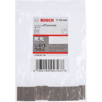 Bosch - Standard Seri Sulu Elmas Karot Ucu Segmanı 132mm 1 1/4'' 11'li