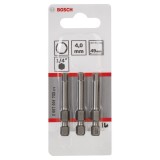 Bosch - Extra Hard Serisi HEX4*49 mm 3'lü
