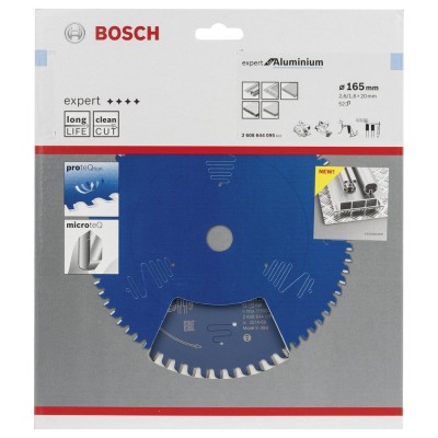 Bosch - Expert Serisi Alüminyum için Daire Testere Bıçağı 165*20 mm 52 Diş