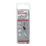 Bosch - Temiz Kesim Serisi Sert Ahşap İçin T 101 BRF Dekupaj Testeresi Bıçağı - 25'Li Paket