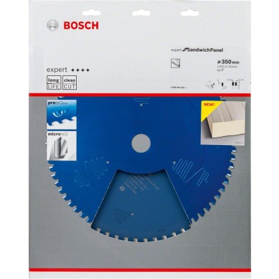 Bosch - Expert Serisi Çelik Levhalı Sandviç Panelleri için Daire Testere Bıçağı 350*30 mm 60 Diş