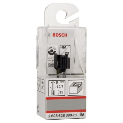 Bosch - Standard Seri Ahşap İçin Çift Oluklu, Sert Metal Menteşeli Açma Frezesi 8*12,7*50,8 mm