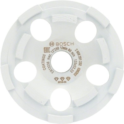Bosch - Best Serisi Termoplastik Koruma Boyası Kazıma İçin Elmas Çamak Disk 125 mm