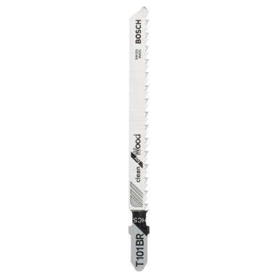Bosch - Temiz Kesim Serisi Ahşap İçin T 101 BR Dekupaj Testeresi Bıçağı - 5'Li Paket