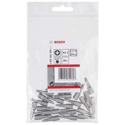 Bosch - Extra Hard Serisi Vidalama Ucu PZ 1*25 mm 25'li
