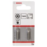 Bosch - Extra Hard Serisi Security-Torx® Vidalama Ucu T40H*25 mm 2li