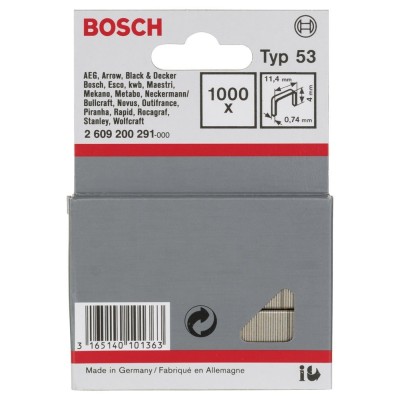 Bosch - Zımba Teli Tip 53 11,4*0,74*4 mm