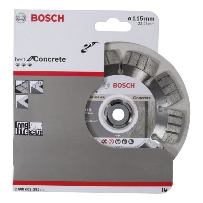 Bosch - Best Serisi Beton İçin Elmas Kesme Diski 115 mm