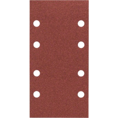 Bosch - Titreşimli Zımpara Kağıdı 10'lu, 93 x 185 mm 120 Kum 8 Delik