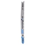 Bosch - Kademeli Artan Dişli Seri Metal İçin T 123 XF Dekupaj Testeresi Bıçağı - 5'Li Paket
