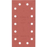 Bosch - Titreşimli Zımpara Kağıdı 10'lu, 115 x 230 mm 240 Kum 14 Delik