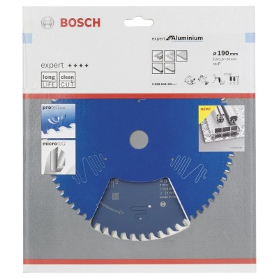 Bosch - Expert Serisi Alüminyum için Daire Testere Bıçağı 190*20 mm 56 Diş
