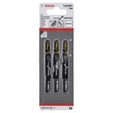 Bosch - Seramik İçin Özel T 130 RIFF Dekupaj Testeresi Bıçağı - 3'Lü Paket