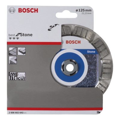Bosch - Best Serisi Taş İçin Elmas Kesme Diski 125 mm