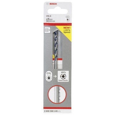 Bosch - cyl-5 Serisi, Blue Granite Turbo Beton Matkap Ucu, 5*100 mm
