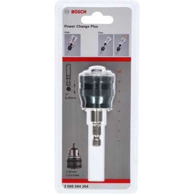 Bosch - Power Change Plus Adaptör 70 mm ve Ø 8.7 mm Şaft Girişli