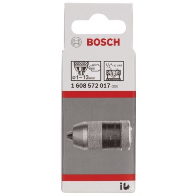 Bosch - 1-13 mm - 1/2''-20 Anahtarsız Mandren