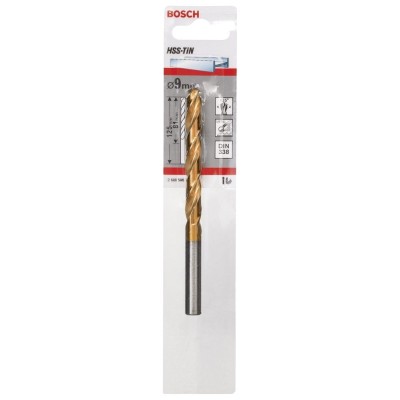 Bosch - HSS-TiN Metal Matkap Ucu 9*125 mm