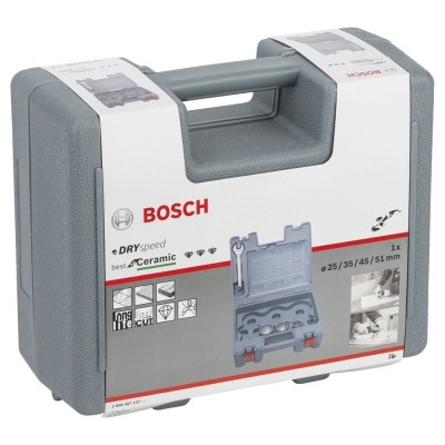 Bosch - Best Serisi, Taşlama İçin Seramik Kuru Elmas Delici 25/35/45/51 mm 4 Parça Set