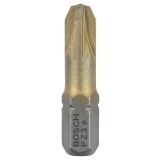 Bosch - Max Grip Serisi Vidalama Ucu PZ 3*25 mm 3'lü