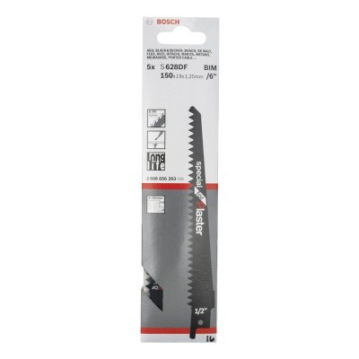 Bosch - Special Serisi Alçıpan için Panter Testere Bıçağı S 628 DF - 5'li
