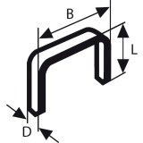 Bosch - Zımba Teli Tip 53 11,4*0,74*8 mm