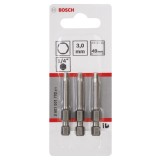 Bosch - Extra Hard Serisi HEX3*49 mm 3'lü