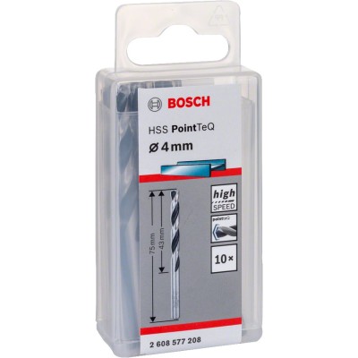 Bosch - HSS-PointeQ Metal Matkap Ucu 4,0 mm 10'lu