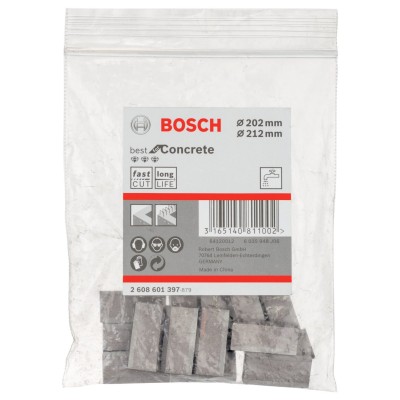 Bosch - Best Serisi Elmas Sulu Karot Uç Segman 202-212 mm İçin 14 Parça