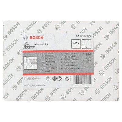 Bosch - GSN 90-21DK Çivi  60mm 4000li Düz ÇinkoK