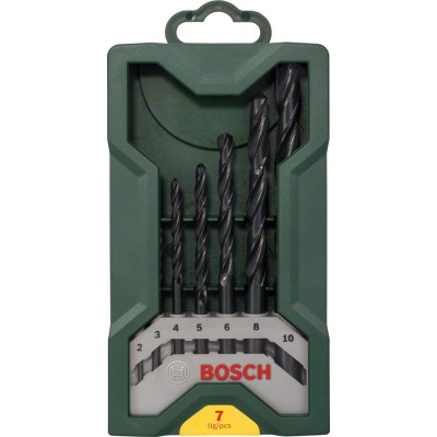 Bosch - X-Line Mini 7 Parça Metal Matkap Ucu Seti