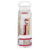 Bosch - Expert Serisi Ahşap İçin Çift Oluklu, Sert Metal Düz Freze Ucu 8*10*62,4 mm