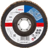 Bosch - 125 mm 60 Kum Standard Seri AlOX Flap Disk