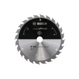 Bosch - Standard for Serisi Ahşap için Akülü Daire Testere Bıçağı 165*20 mm 24 Diş