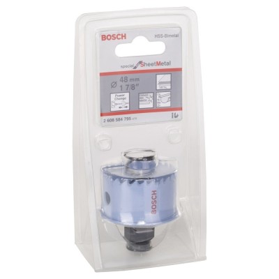 Bosch - Special Serisi Metal Ve Inox Malzemeler için Delik Açma Testeresi (Panç) 48 mm