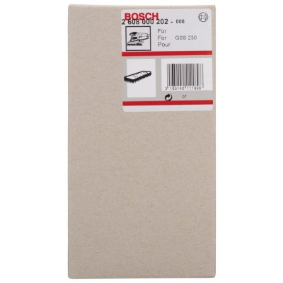Bosch - 93*185 mm Zımpara Tabanı Standart