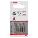 Bosch - Extra Hard Serisi S1,0x5,5*25 mm 3'lü