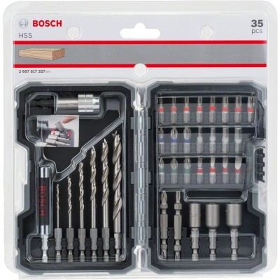 Bosch - Profesyonel 35 Parça Ahşap için Delme ve Vidalama Seti
