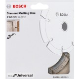 Bosch - Ekonomik Seri Genel Yapı Malzemeleri İçin Elmas Kesme Diski 125 mm